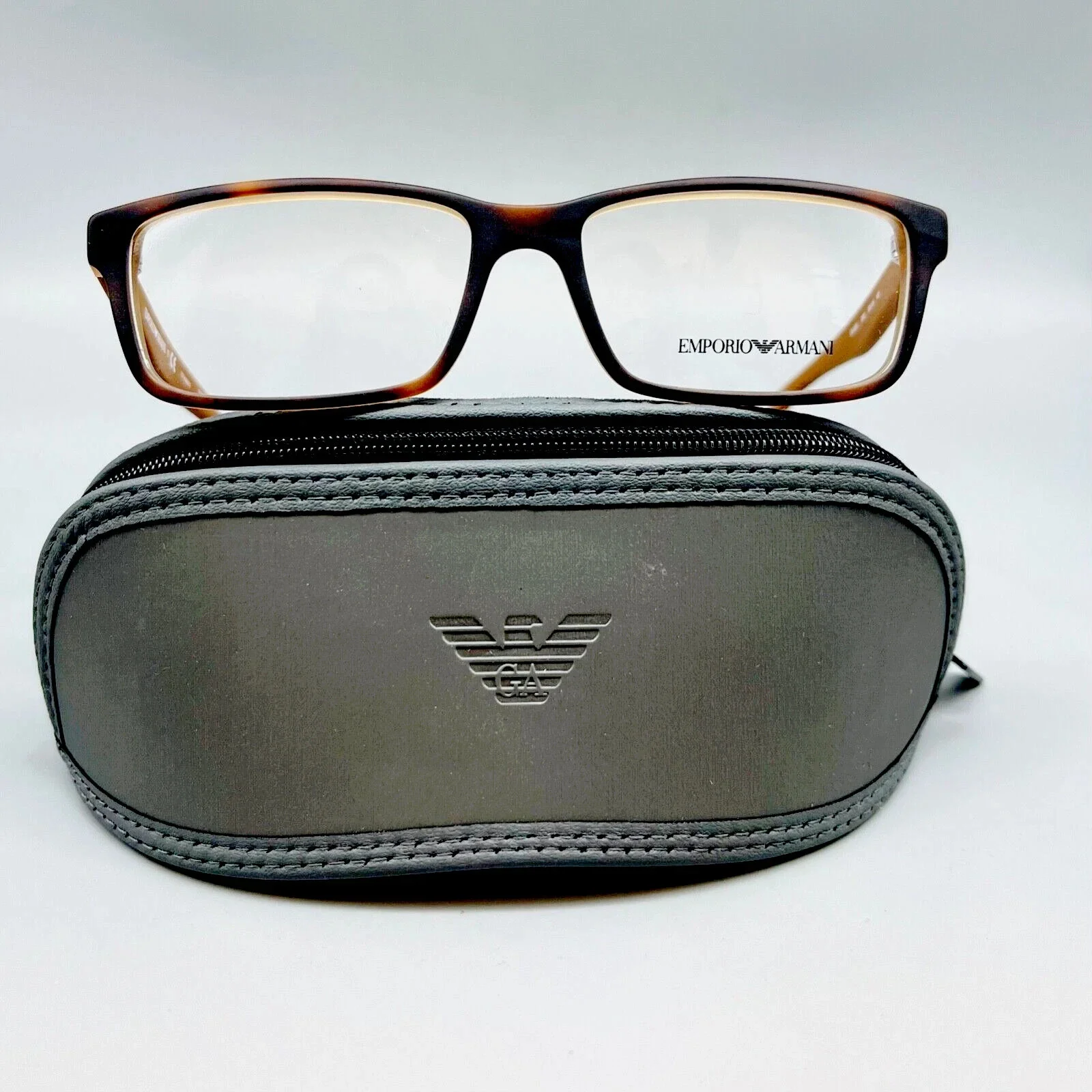 EMPORIO ARMANI EA 3061 / 5391 Unisex Eyeglasses-55-16-140mm- Brown-Original