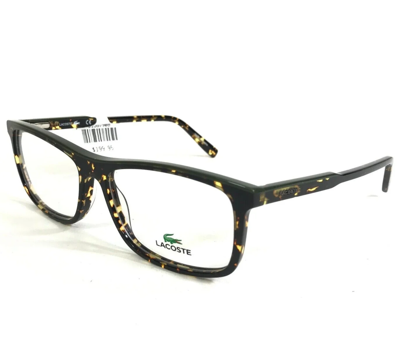 NEW LACOSTE L3612 001 BLACK AUTHENTIC FRAMES EYEGLASSES 49-16 3