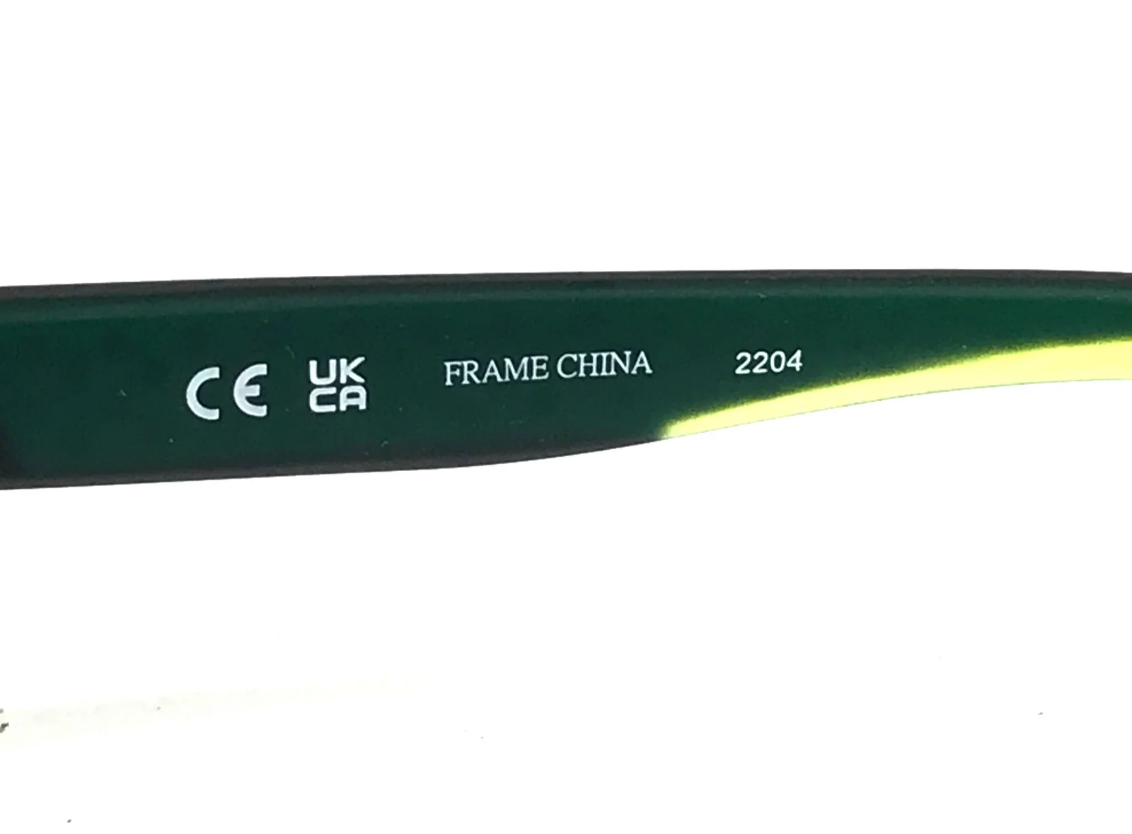 Nike Eyeglasses Frames 7090 010 Matte Black Green Rectangle Full Rim 53-17-140 2