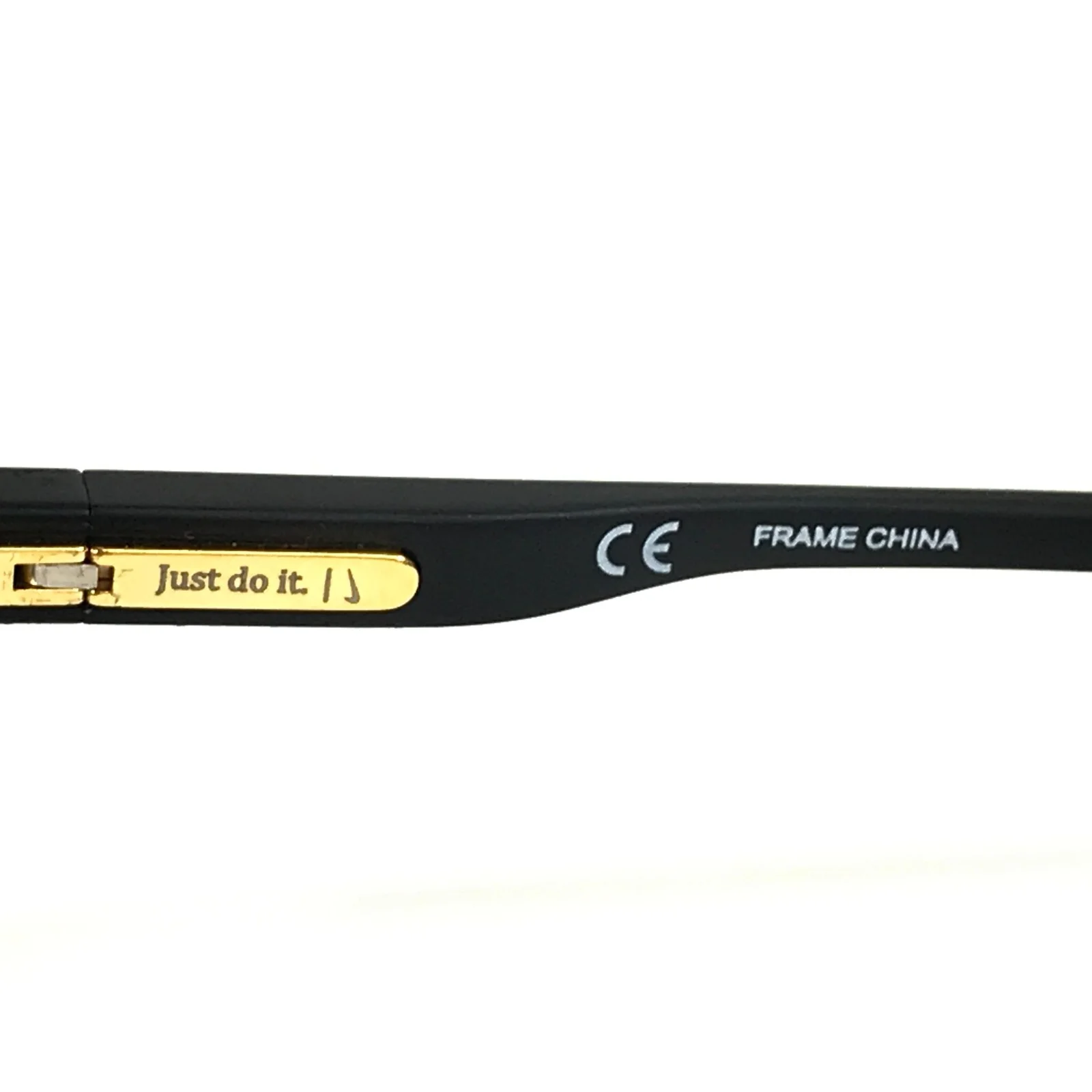 Nike Eyeglasses Frames 8045 002 Matte Black Rectangle Half Rim 57-17-140 2