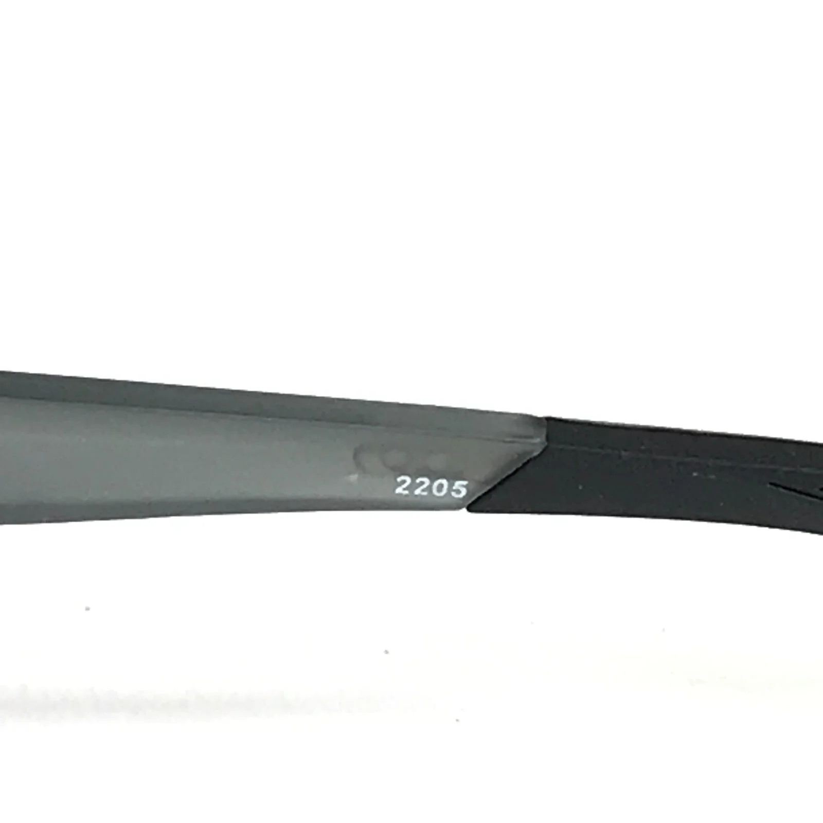 Nike Eyeglasses Frames 8138 071 Gunmetal Matte Smoke Gray Half Rim 56-16-140 2