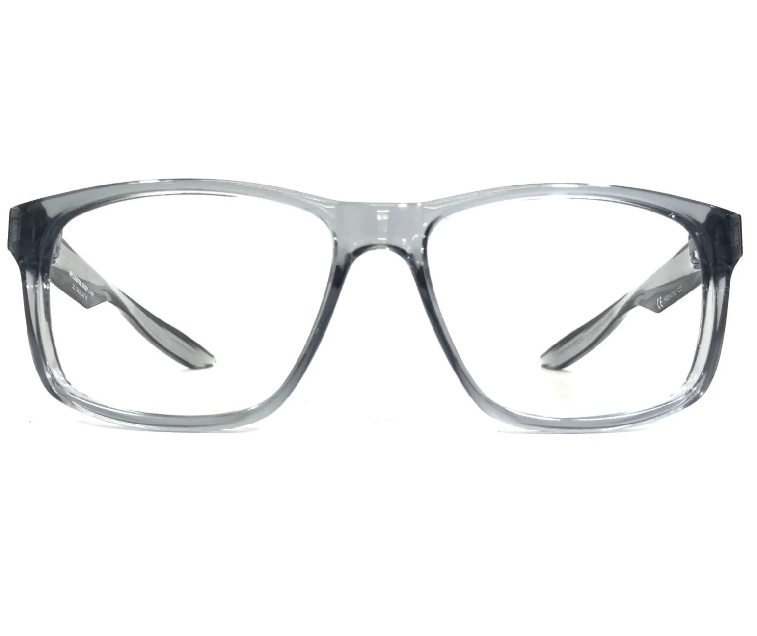 Nike Eyeglasses Frames ESSENTIAL CHASER EV0999 010 Gray Clear Square 59-16-140