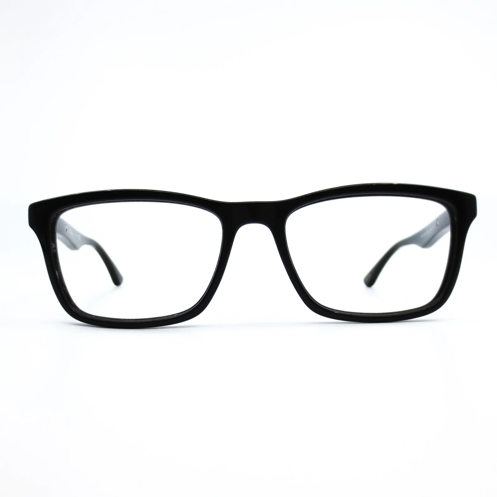 RAY BAN RB5279 2000 Black Mens Rectangle Full Rim Eyeglasses 55-18-145 B:38
